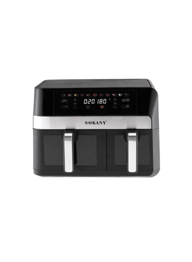 Sokany 7L+4L 2-Door Deep Fryer 2800W SK-10034 - Image 1